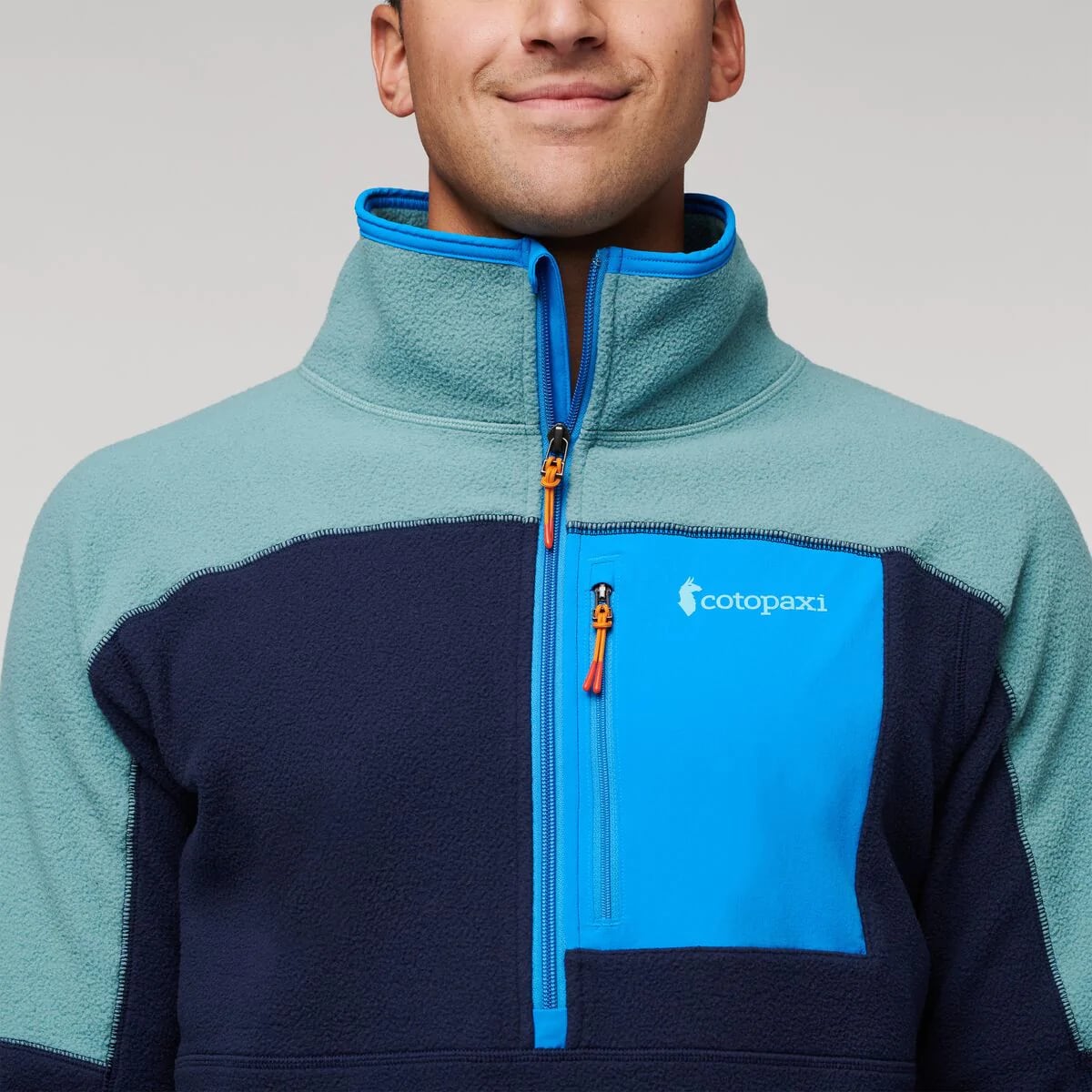 COTOPAXI｜Abrazo Half-Zip Fleece Jacket（Bluegrass/Maritime） コトパクシ／アブラーゾウ ハーフジップ フリースジャケット