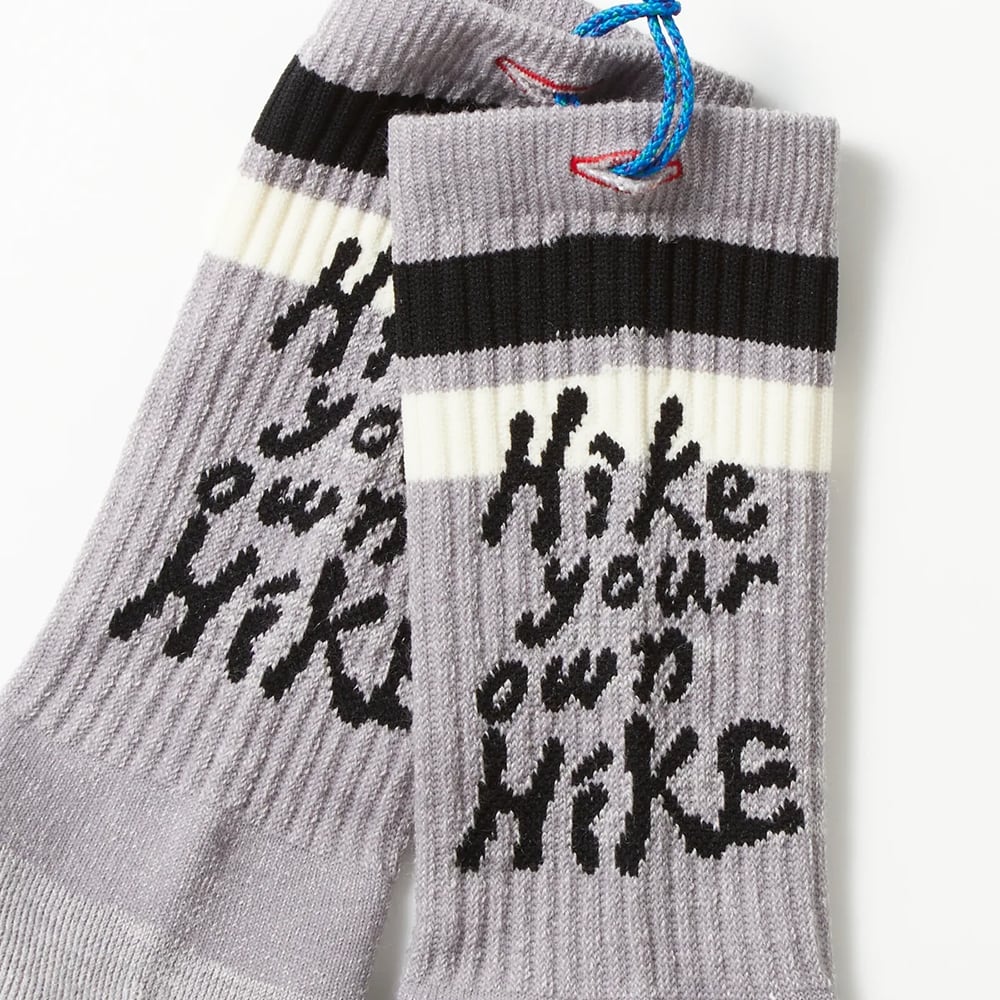 【DM便190円】HIKER TRASH ハイカートラッシュ H.Y.O.H ”HIKE TREK CREW”（HT30004）