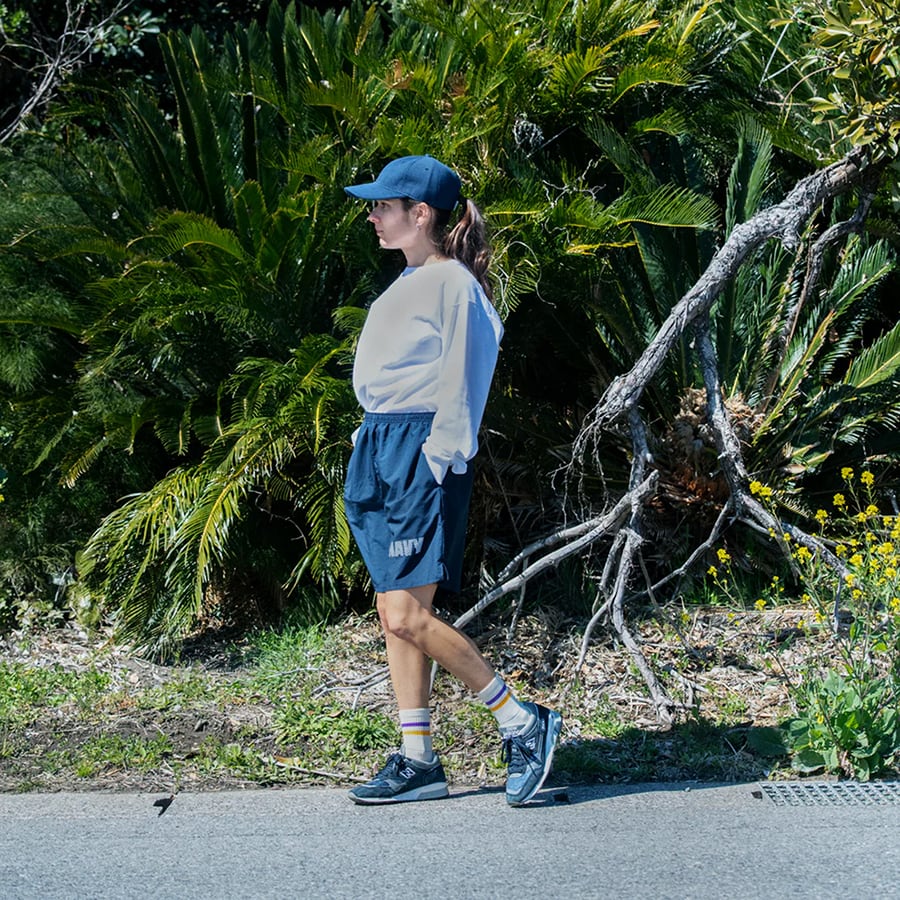 【DM便190円】ROTOTO ロトト ALLROUNDER ”2 STRIPE MERINO CREW ” オールラウンダー 2ストライプ メリノクルー