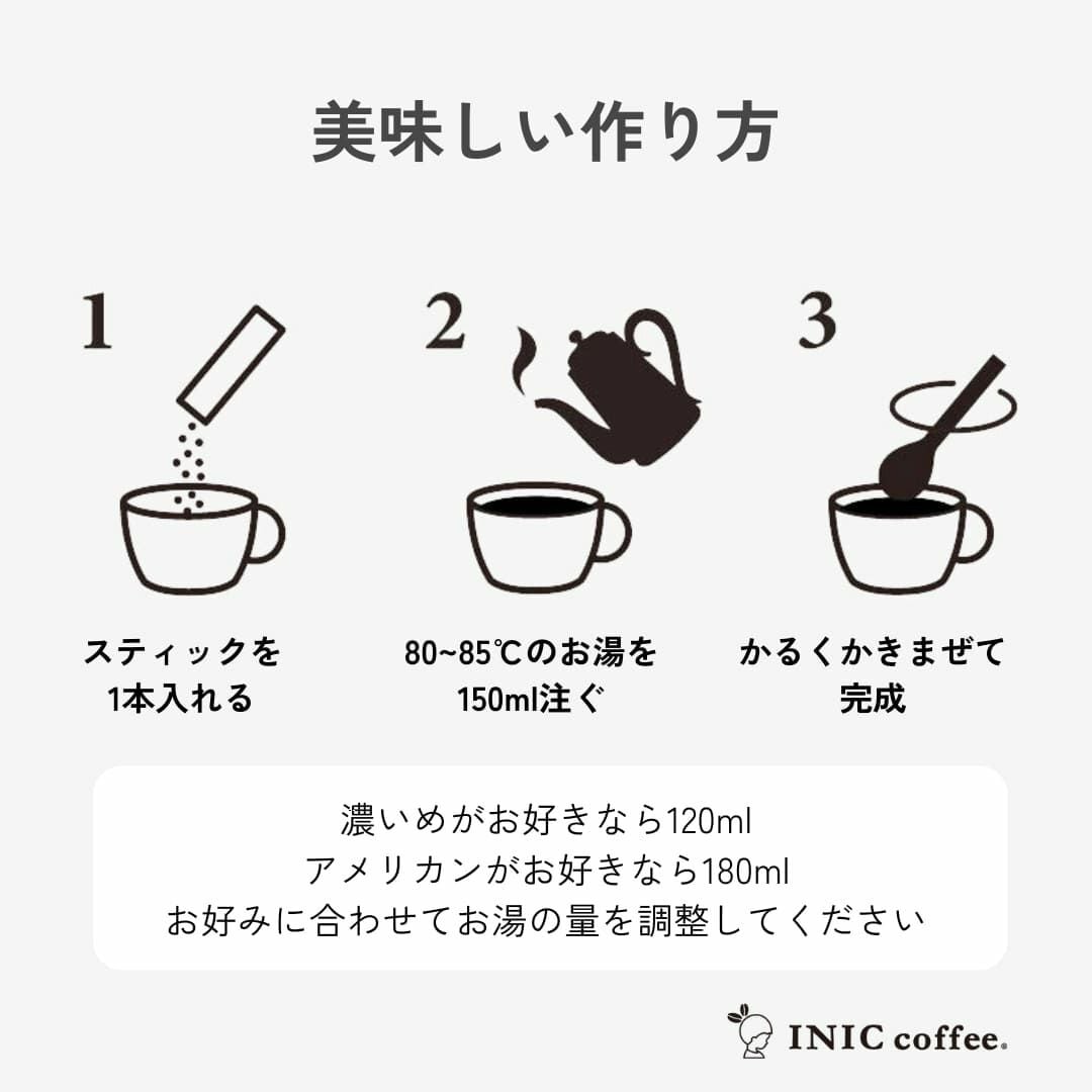 INIC coffee イニックコーヒー ビーンズアロマ ファインカップス アソート 3本入