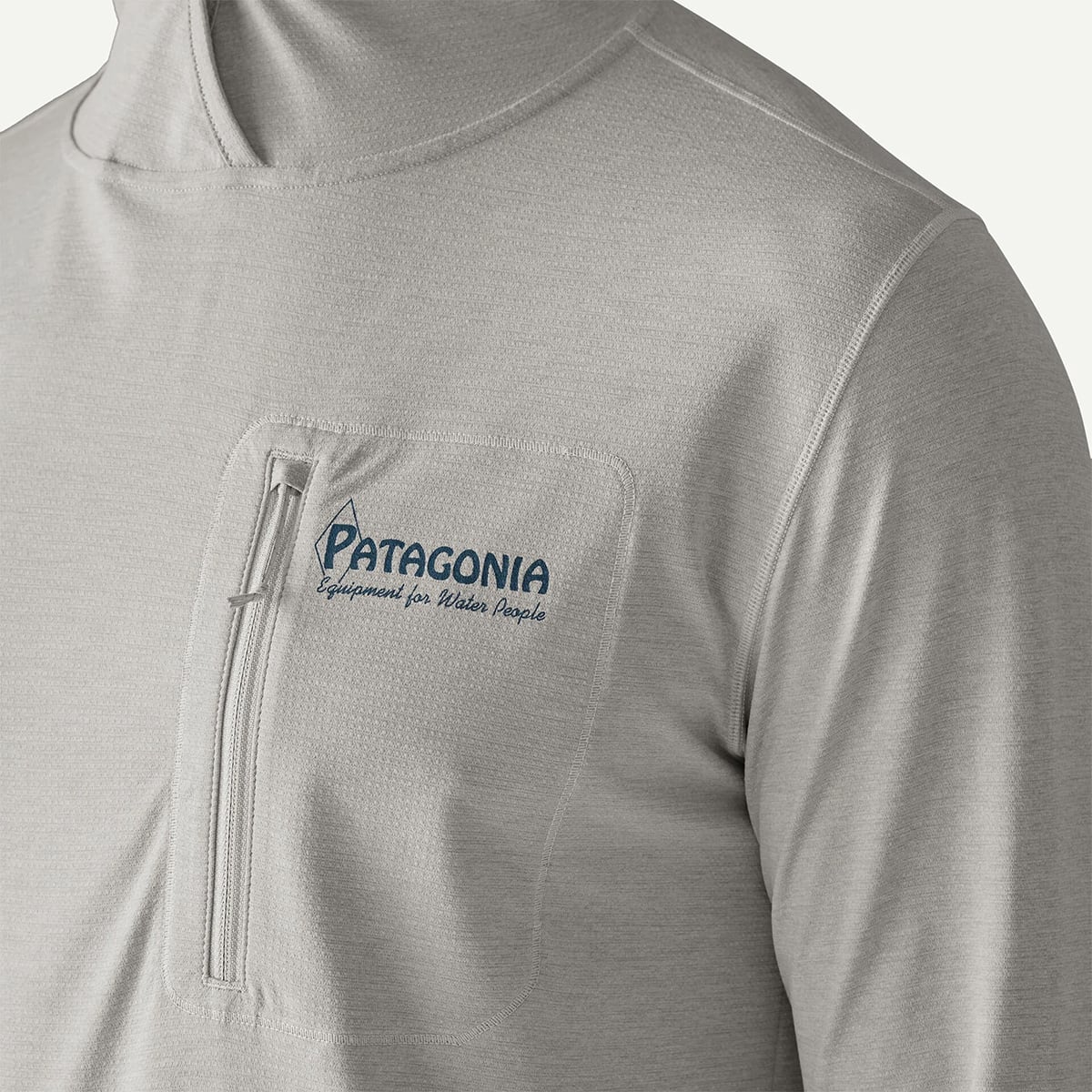 【DM便190円】Patagonia パタゴニア Men's Capilene? Cool Sun Hoody - Water People Banner メンズ・キャプリーン・クール・サン・フーディ（ウォーター・ピープル・バナー）