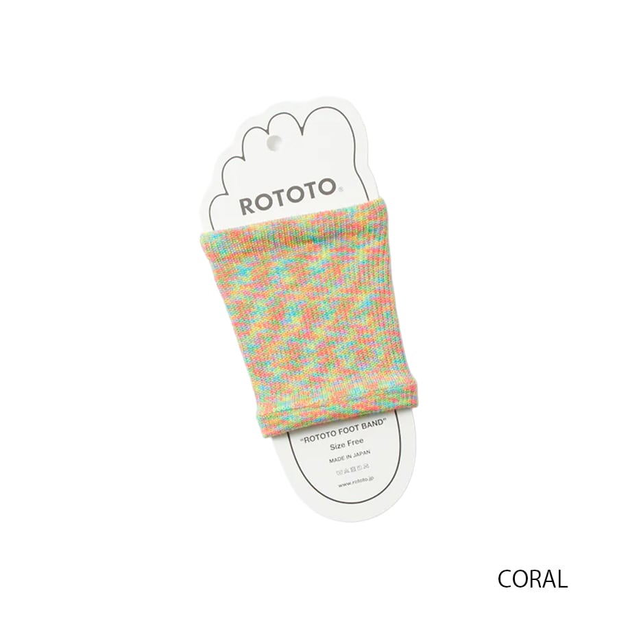 【DM便190円】ROTOTO ロトト R1142-211 FOOT BAND ”KASURI”  フットバンド カスリ