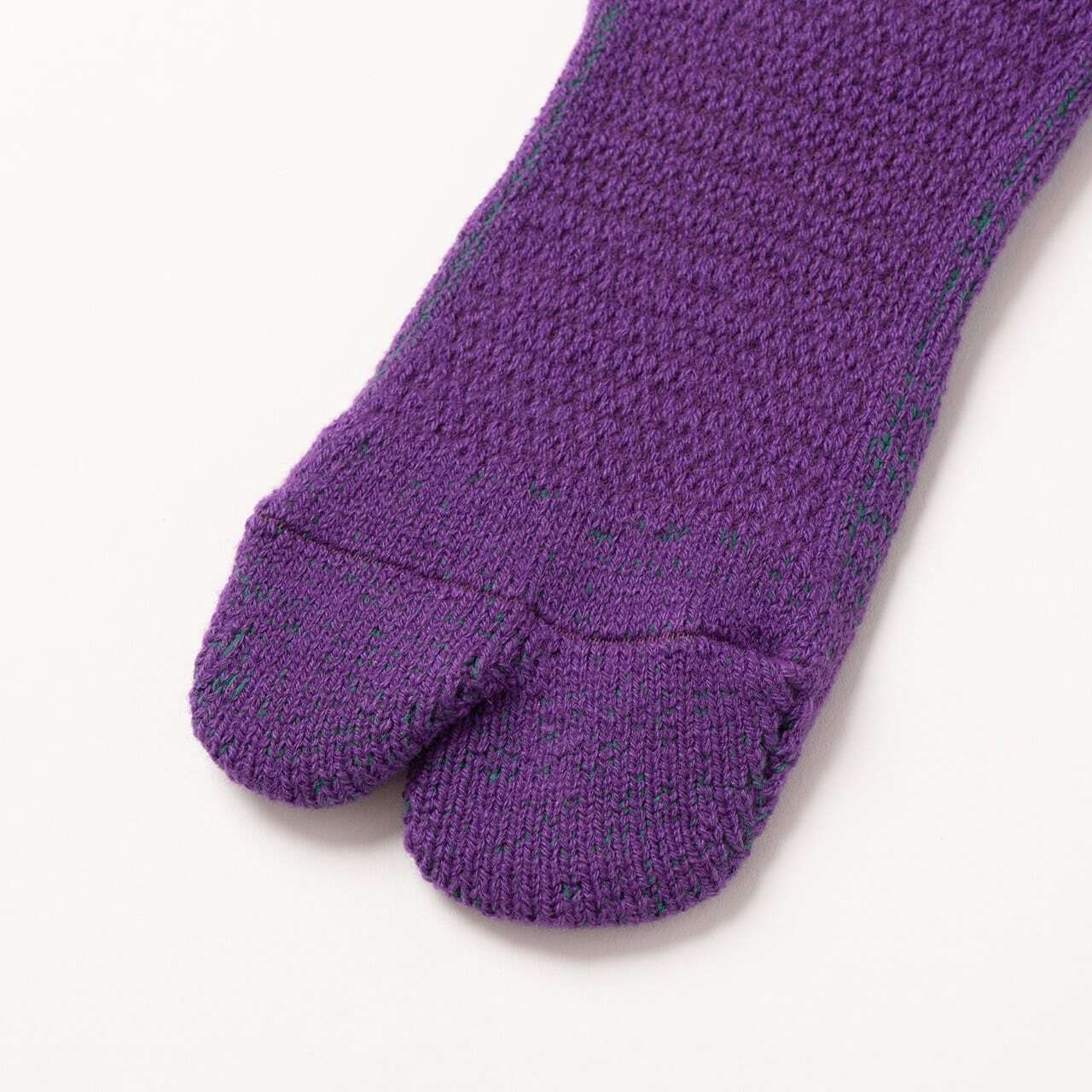 【DM便190円】NODAL 84N Wool Long Socks（Violet） ウールロングソックス NDY09