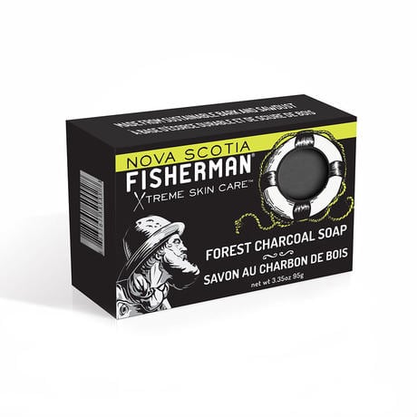 NOVA SCOTIA FISHERMAN ノバスコシア フィッシャーマン SOAP BAR - FOREST CHARCOAL フォレスト・チャコールソープ
