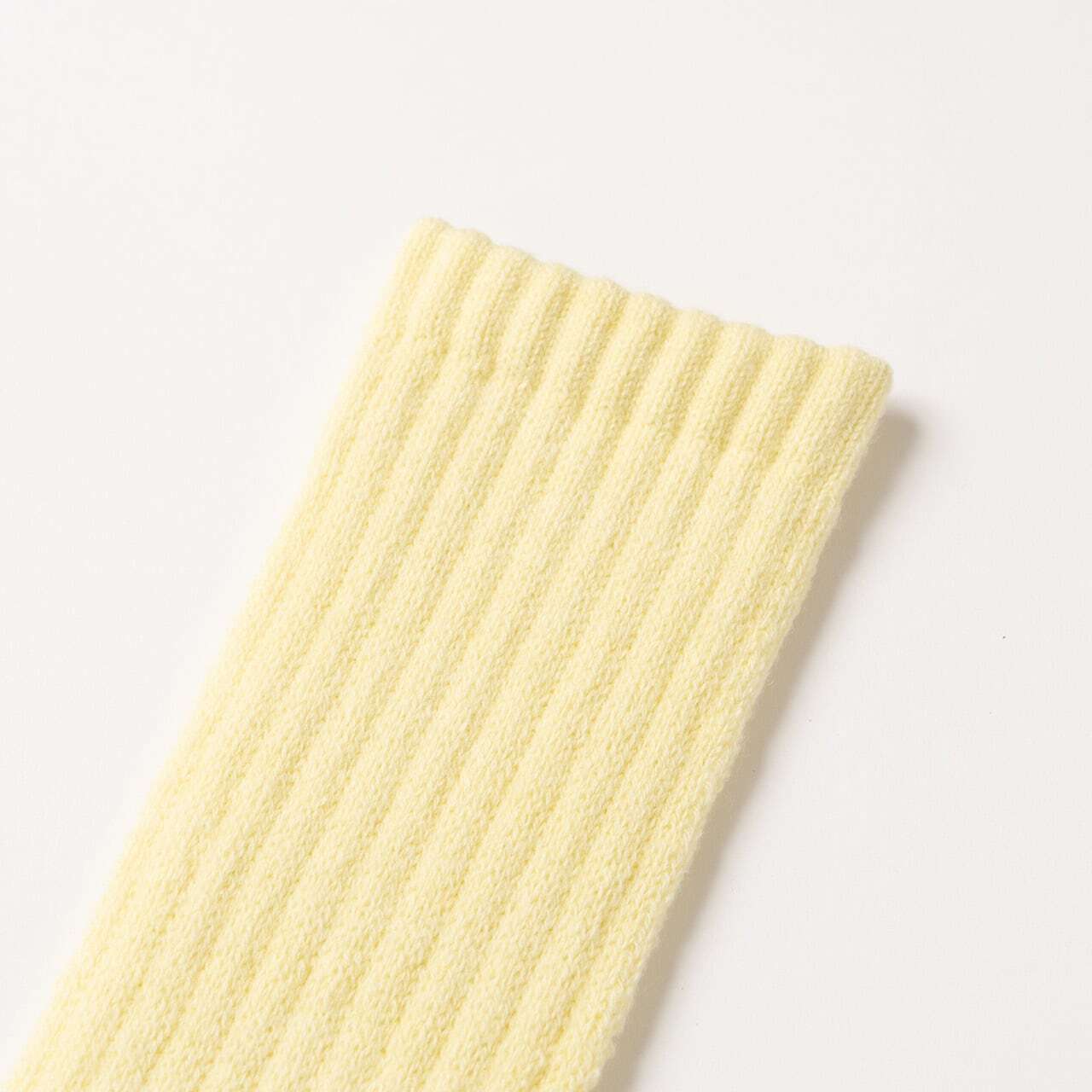 【DM便190円】NODAL 84N Wool Long Socks（PailYellow） ウールロングソックス NDY09