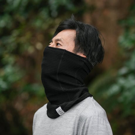 【DM便190円】RIDGE MOUNTAIN GEAR｜Grid Merino Long Neck Gaiter リッジマウンテンギア グリッドメリノ ロングネックゲイター
