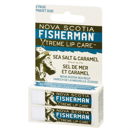 NOVA SCOTIA FISHERMAN ノバスコシア フィッシャーマン SEA SALT & CARAMEL LIP BALM  DOUBLE PACK シーソルト&キャラメル リップバーム ダブルパック