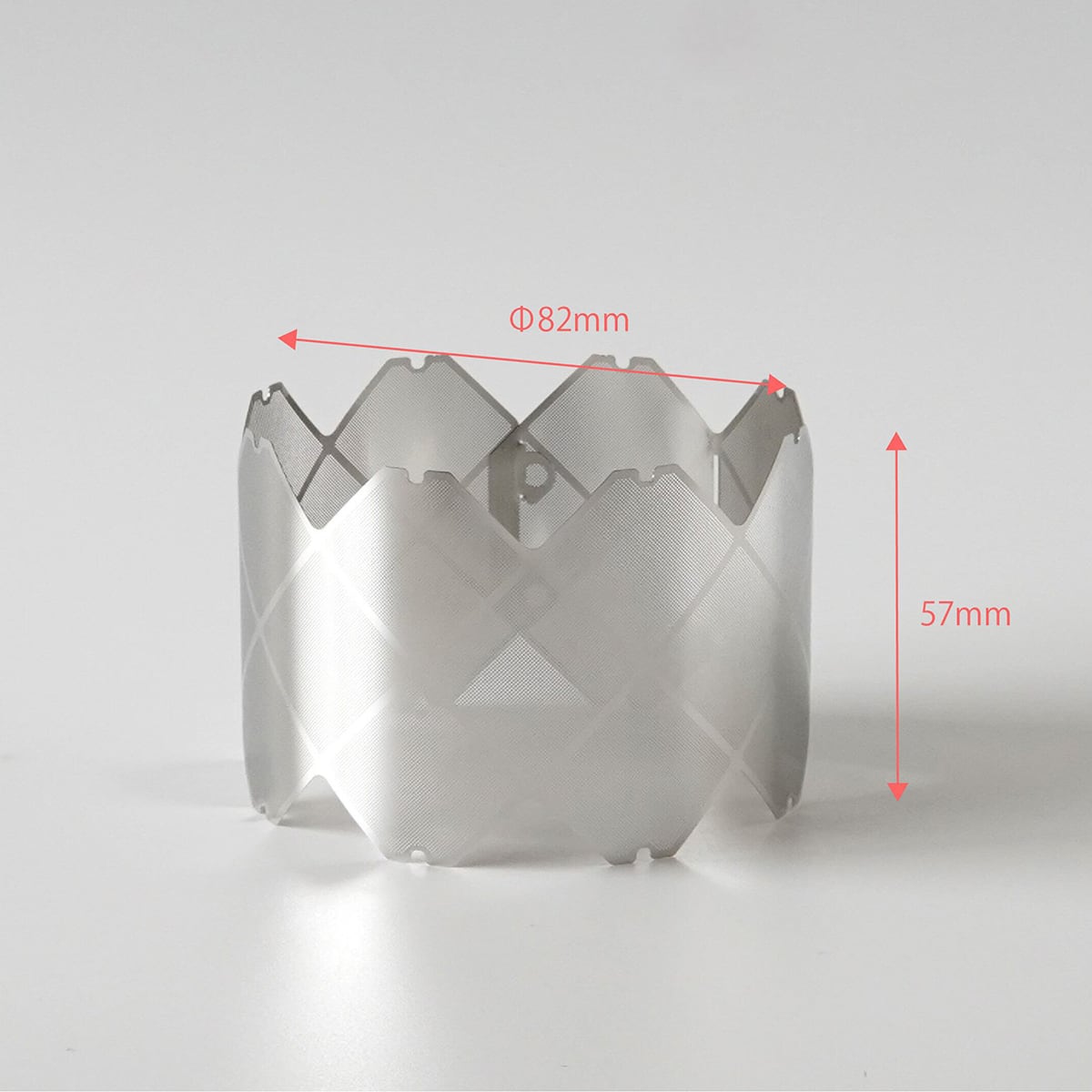 【DM便190円】MUNIEQ ミュニーク X-MESH STOVE (ローハイト・Lサイズ) [XMS-02LS]