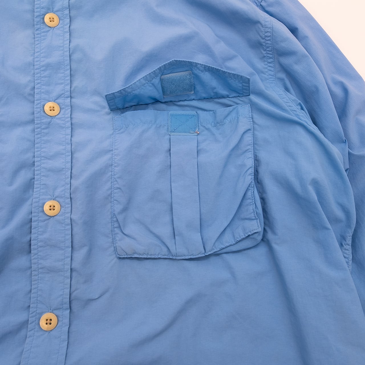 【USED】90s ORVIS Nylon Fishing Shirt オービス ナイロンフィッシングシャツ