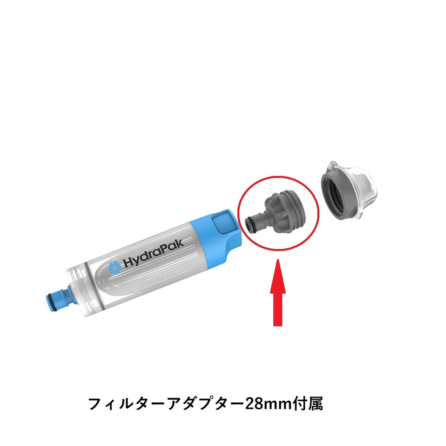 HydraPak ハイドラパック 28mm PNP インラインフィルター