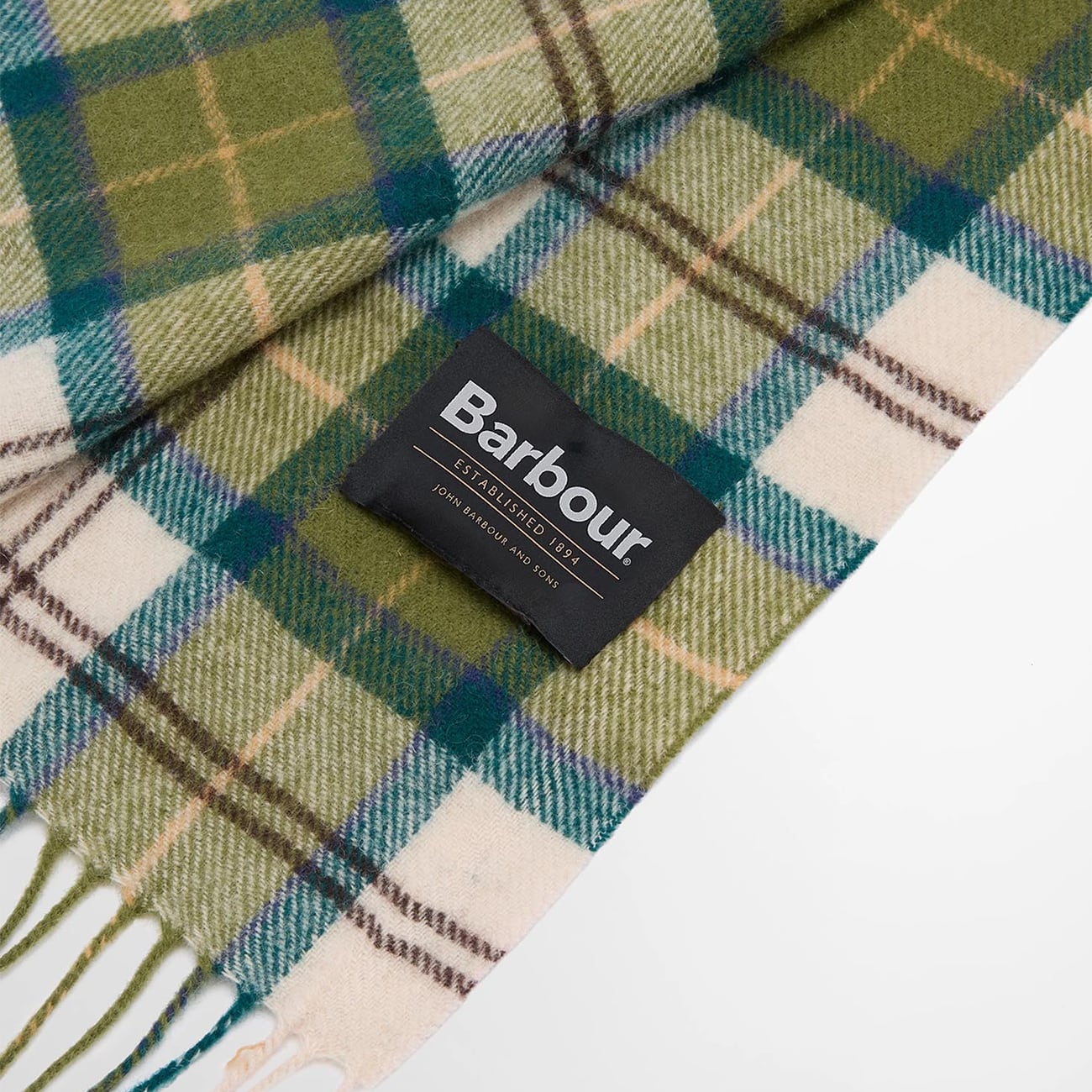 Barbour バブアー Tartan Lambswool Scarf Ancient タータン ラムズウールスカーフ USC001