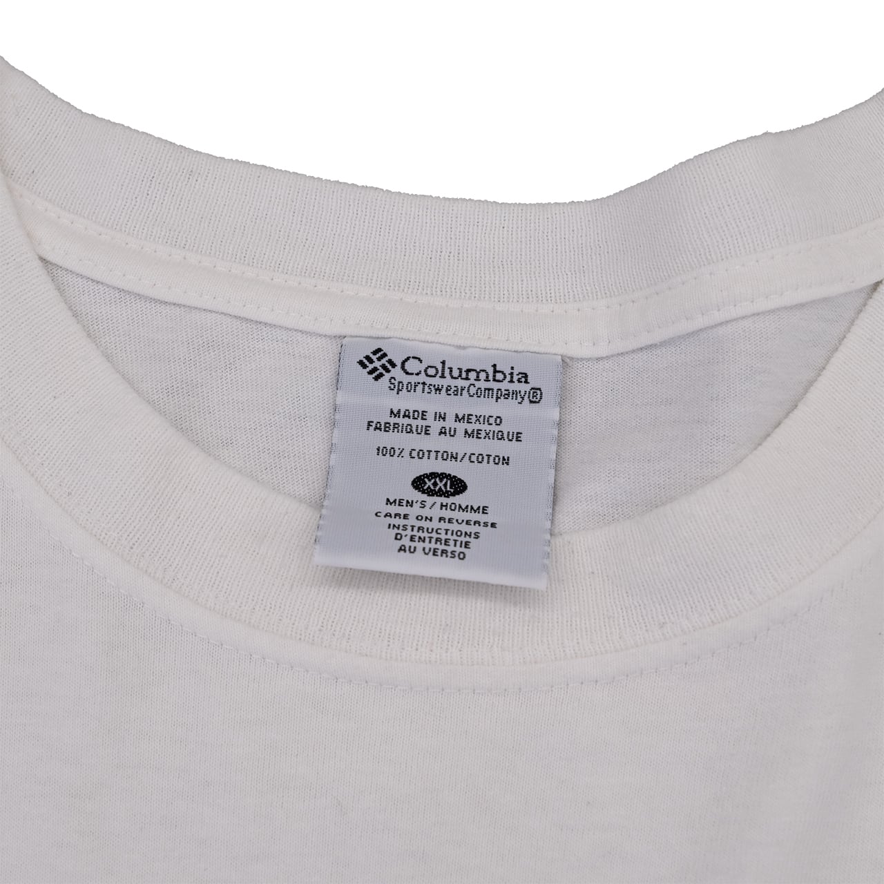 【USED】90s Columbia Fisherman "The Man of Reel" Graphic Tee コロンビア フィッシャーマンTシャツ