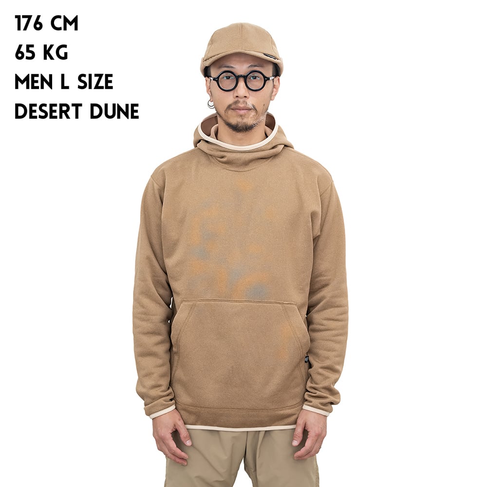 RIDGE MOUNTAIN GEAR リッジマウンテンギア POWER STRETCH PULL HOODIE パワーストレッチプルフーディ