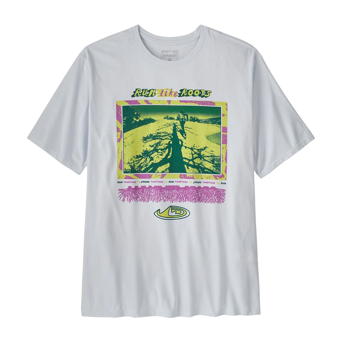【DM便190円】Patagonia パタゴニア Men's Run Like Roots Responsibili-Tee メンズ・ラン・ライク・ルーツ・レスポンシビリティー 37874