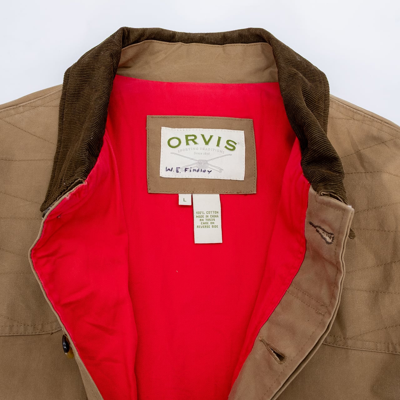 【USED】90s ORVIS オービス Hunting Jacket ハンティングジャケット