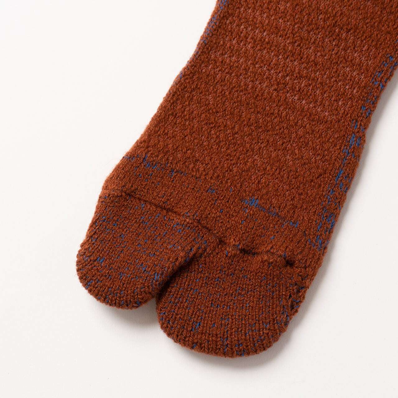 【DM便190円】NODAL 84N Wool Long Socks（Brown） ウールロングソックス NDY09