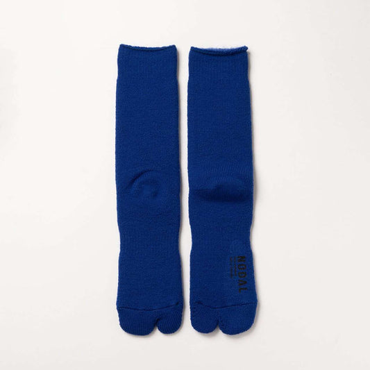 【DM便190円】NODAL Brushed Pile Socks（Royal Blue） 裏起毛のパイルソックス NDY10