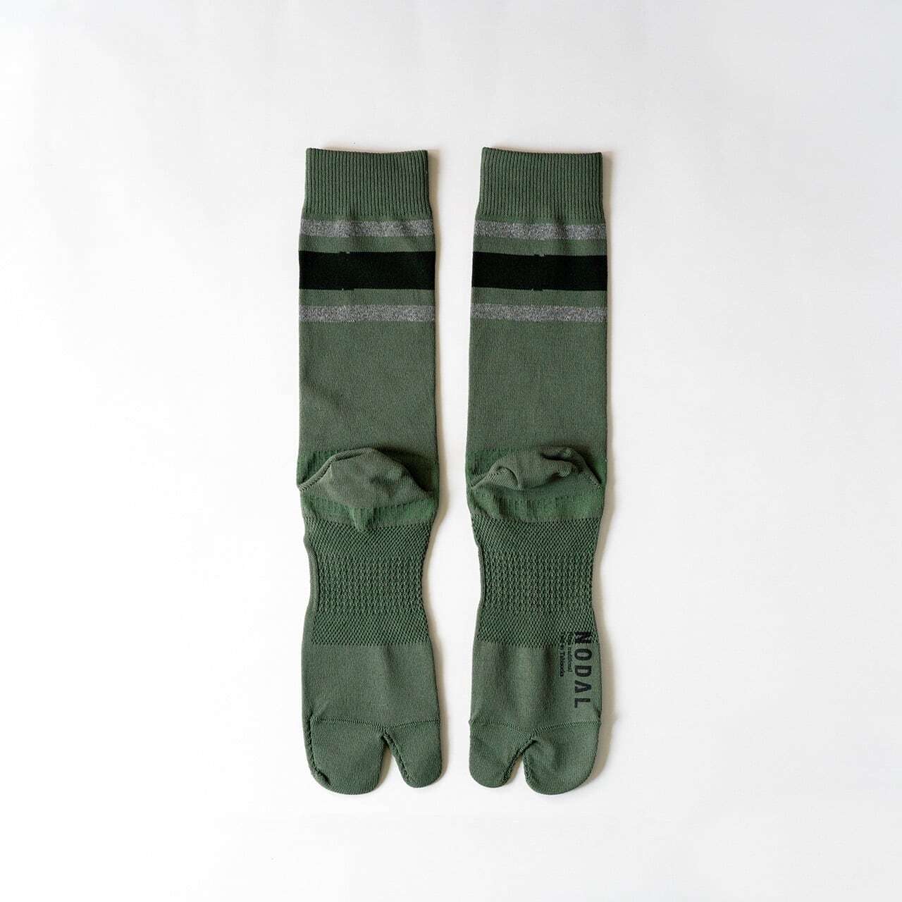 【DM便190円】NODAL Gym Socks （Khaki） ノーダル ジムソックス カーキ