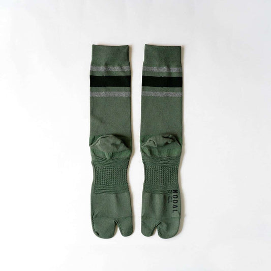 【DM便190円】NODAL Gym Socks （Khaki） ノーダル ジムソックス カーキ
