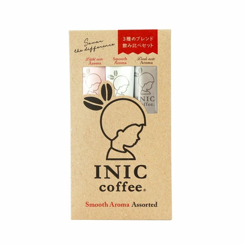 INIC coffee イニックコーヒー スムースアロマ アソート 3本入り