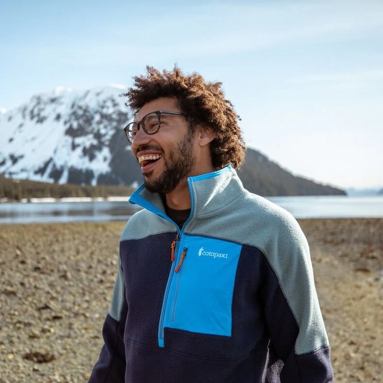 COTOPAXI｜Abrazo Half-Zip Fleece Jacket（Bluegrass/Maritime） コトパクシ／アブラーゾウ ハーフジップ フリースジャケット