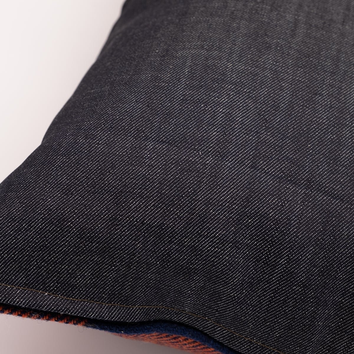 Montkage Products モンカゲプロダクツ Cushion Cover クッションカバー バッファローチェック×デニム
