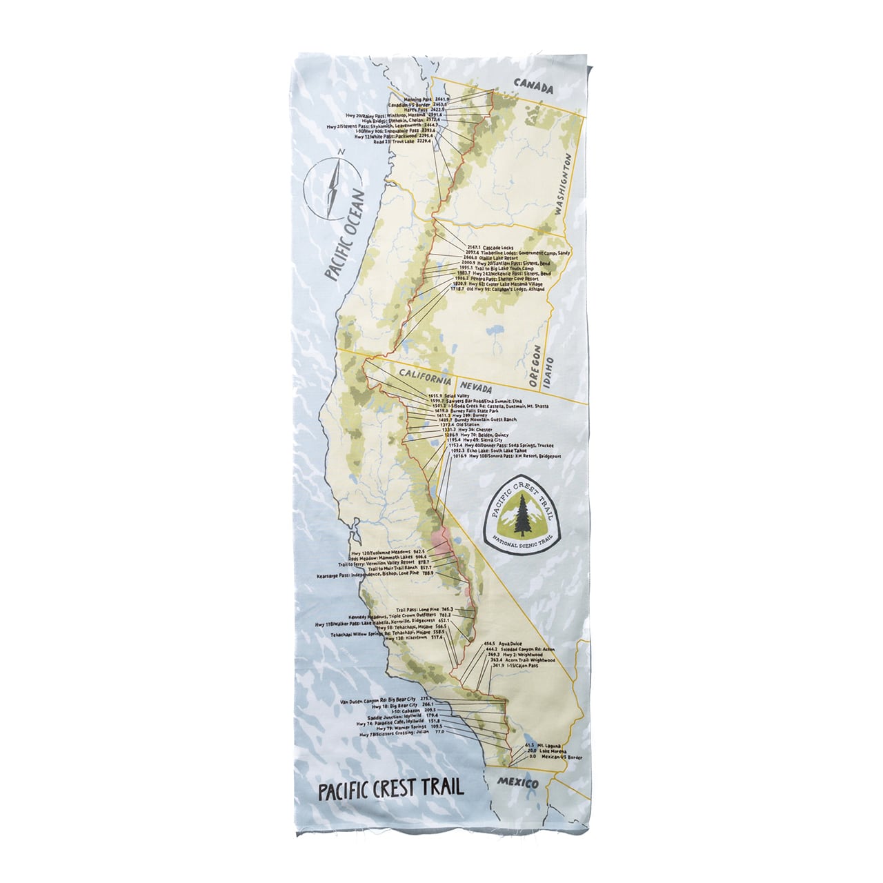 【DM便190円】MIYAGEN ミヤゲン 手ぬく?い PCT MAP ミヤゲン