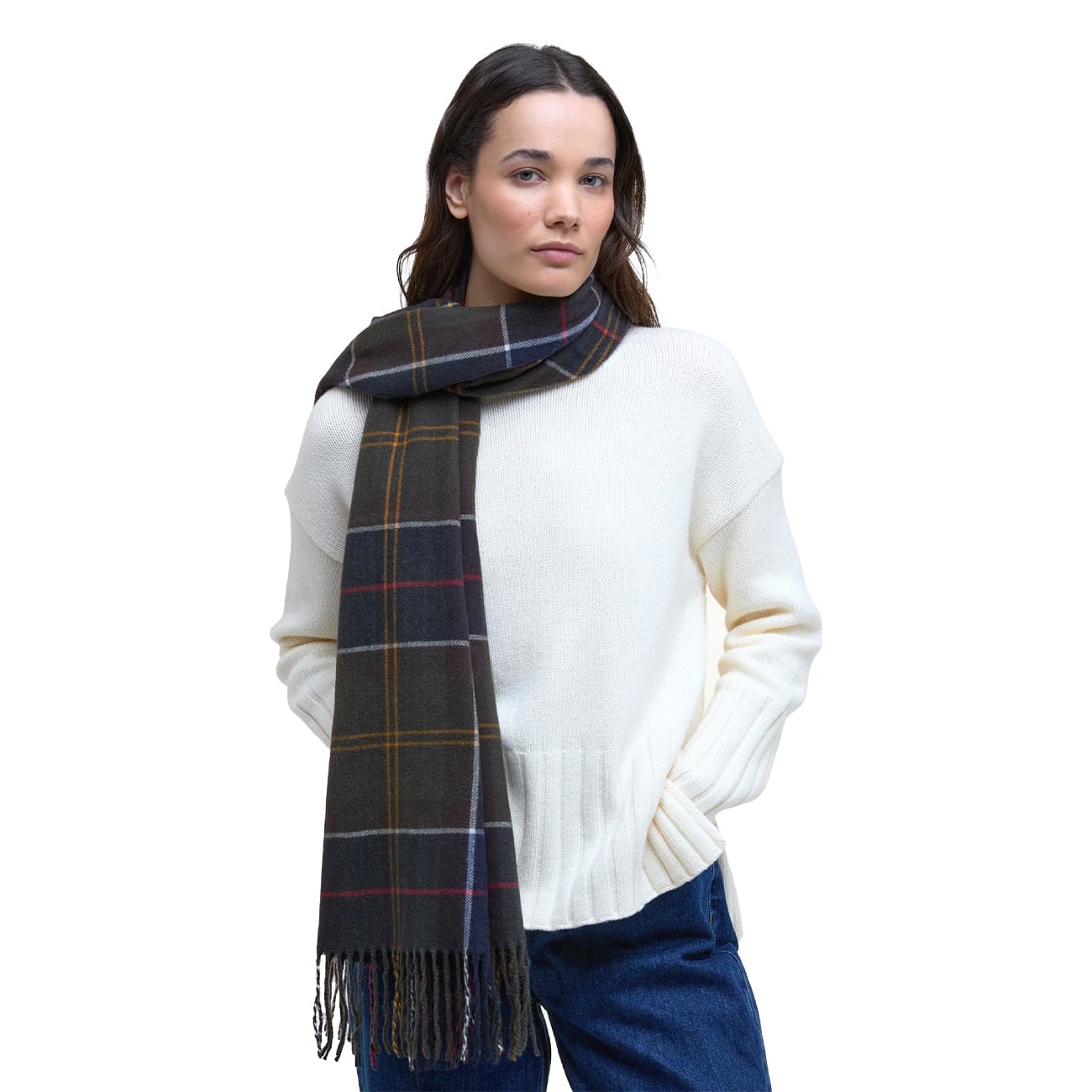 Barbour バブアー Hailes Tartan Scarf Classic Tartan ヘイルズ タータンチェックスカーフ LSC0426