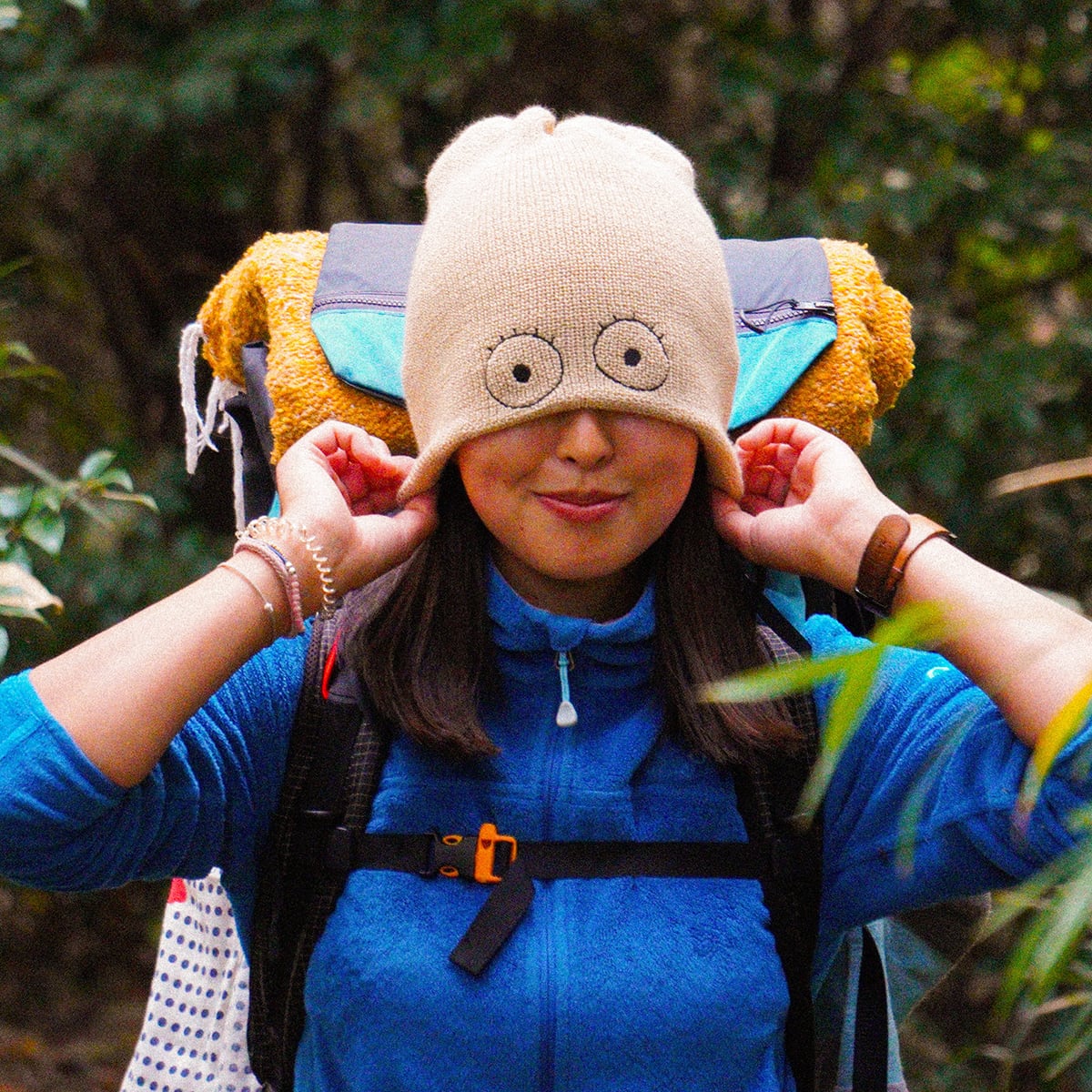 【DM便190円】HIKER TRASH ハイカートラッシュ DO NOT SLEEP BEANIE ドントスリープビーニー