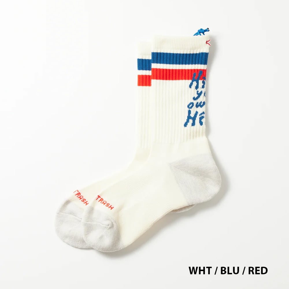 【DM便190円】HIKER TRASH ハイカートラッシュ H.Y.O.H ”HIKE TREK CREW”（HT30004）