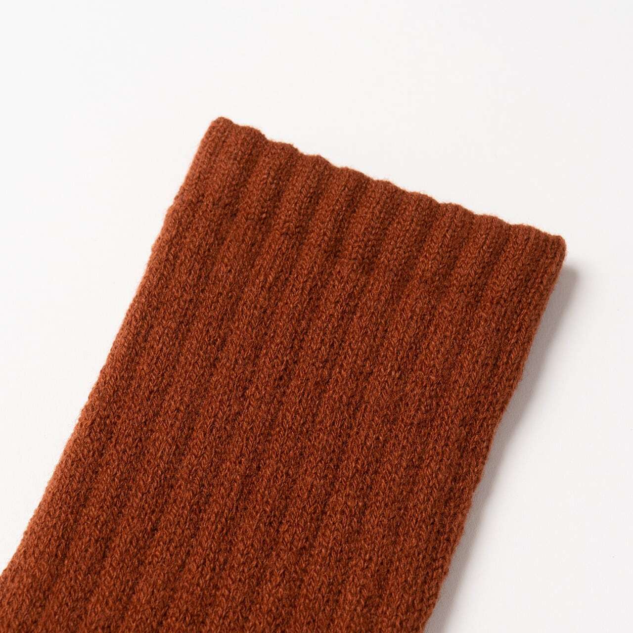 【DM便190円】NODAL 84N Wool Long Socks（Brown） ウールロングソックス NDY09