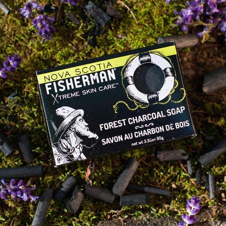 NOVA SCOTIA FISHERMAN ノバスコシア フィッシャーマン SOAP BAR - FOREST CHARCOAL フォレスト・チャコールソープ