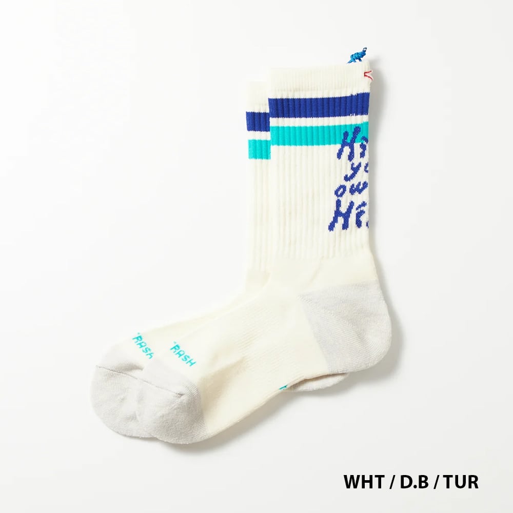 【DM便190円】HIKER TRASH ハイカートラッシュ H.Y.O.H ”HIKE TREK CREW”（HT30004）