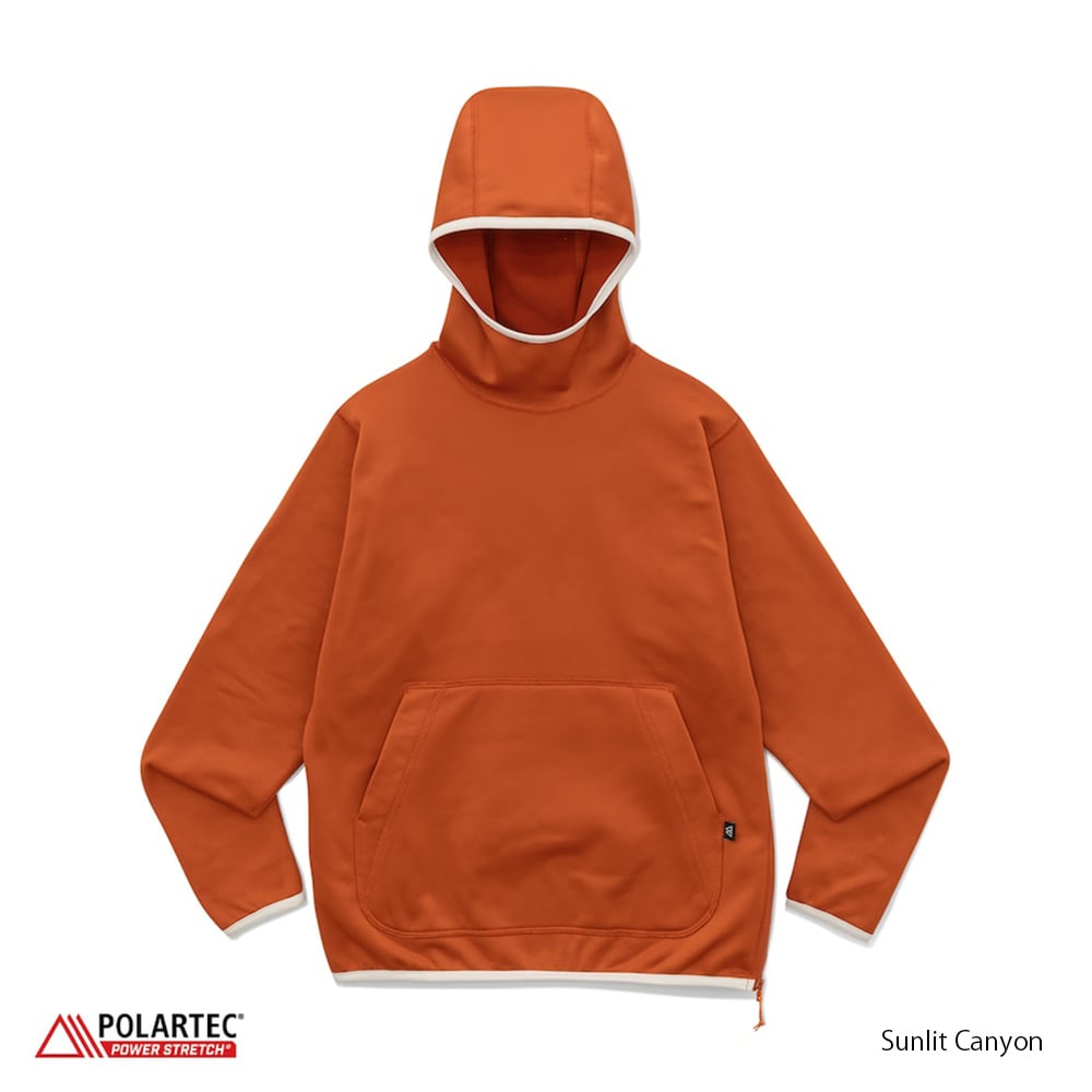 RIDGE MOUNTAIN GEAR リッジマウンテンギア POWER STRETCH PULL HOODIE パワーストレッチプルフーディ