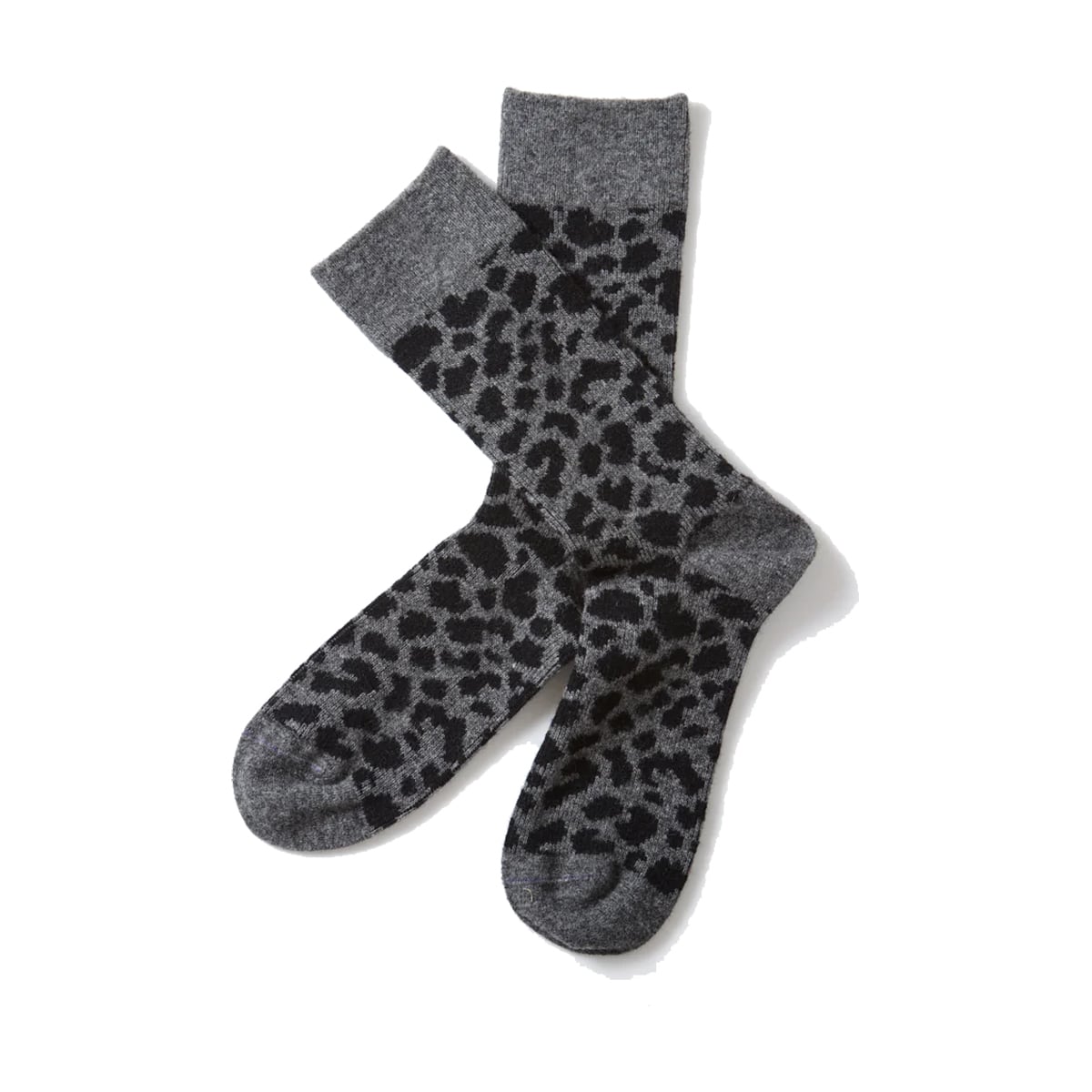 【DM便190円】ROTOTO ロトト LEOPARD PATTERN MERINO SOCKS レオパードパターン メリノソックス R1627-252