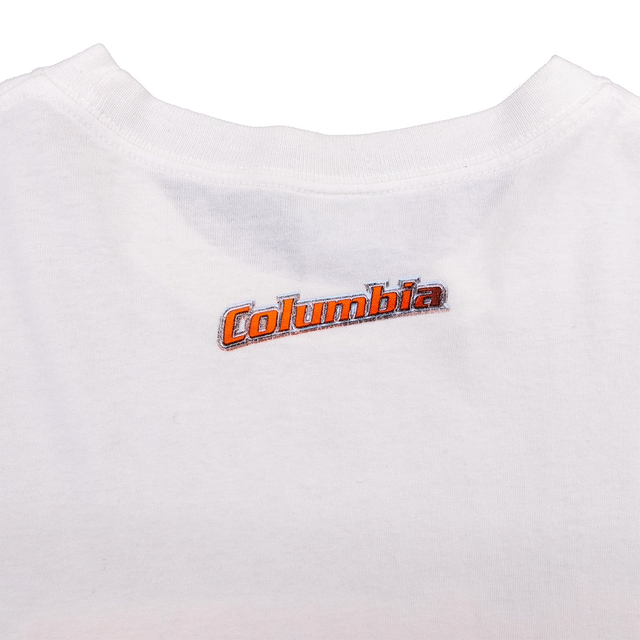 【USED】90s Columbia Fisherman "The Man of Reel" Graphic Tee コロンビア フィッシャーマンTシャツ