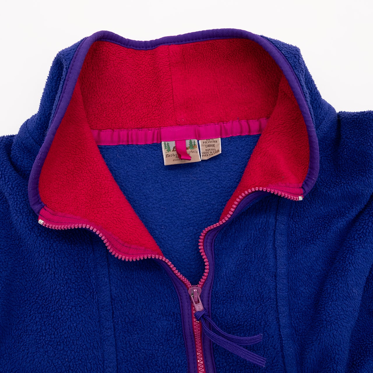 【USED】90s EMS  Eastern Mountain Sports フリースプルオーバー made in USA