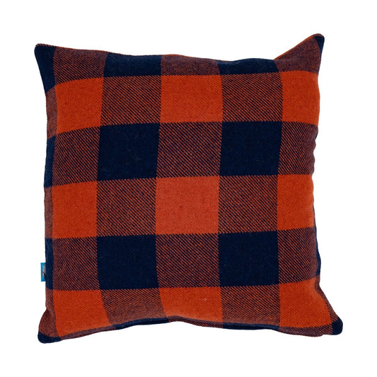 Montkage Products モンカゲプロダクツ Cushion Cover クッションカバー バッファローチェック×ジャガードニット