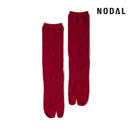 【DM便190円】NODAL Australian MerinoWool Socks（Red） ノーダル オーストラリアンメリノソックス レッド