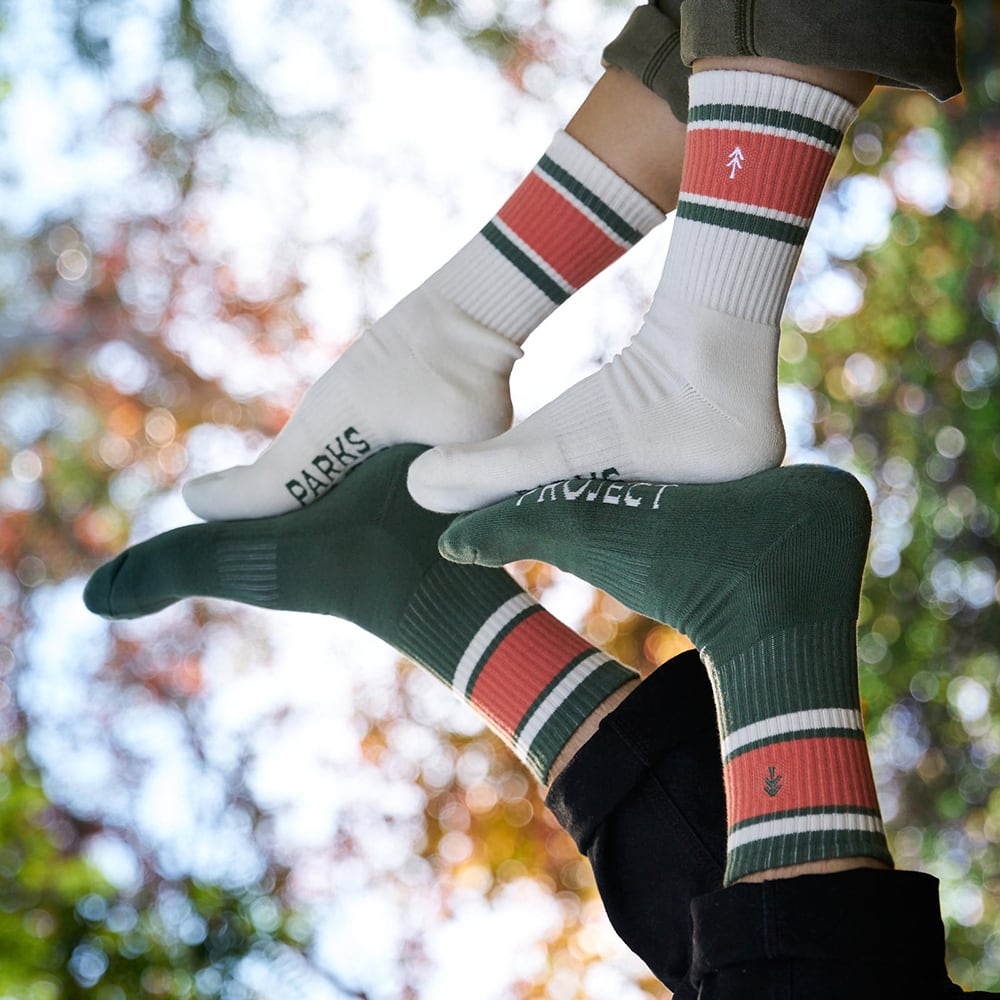 PARKS PROJECT｜Trail Crew Sock 2 Pack パークスプロジェクト｜トレイルクルーソックス 2パック