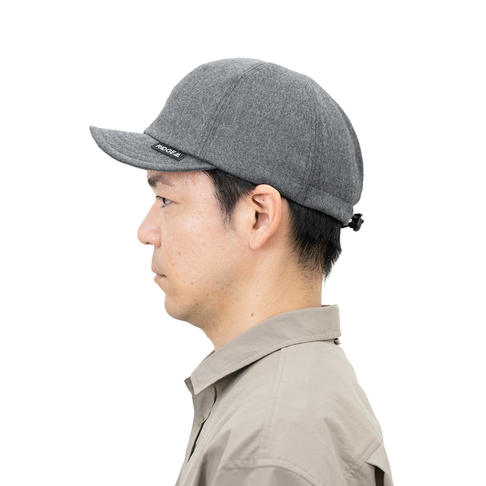 【DM便190円】RIDGE MOUNTAIN GEAR リッジマウンテンギア Flannel Basic Cap フランネルベーシックキャップ