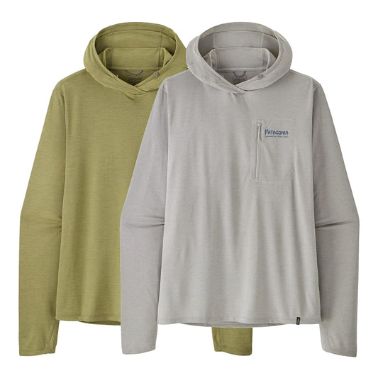 【DM便190円】Patagonia パタゴニア Men's Capilene? Cool Sun Hoody - Water People Banner メンズ・キャプリーン・クール・サン・フーディ（ウォーター・ピープル・バナー）