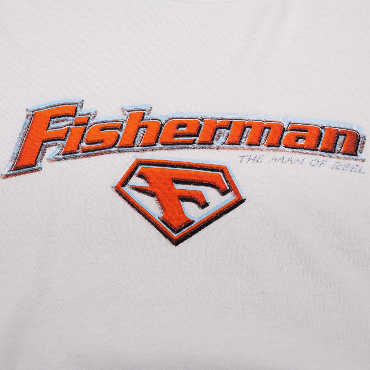 【USED】90s Columbia Fisherman "The Man of Reel" Graphic Tee コロンビア フィッシャーマンTシャツ